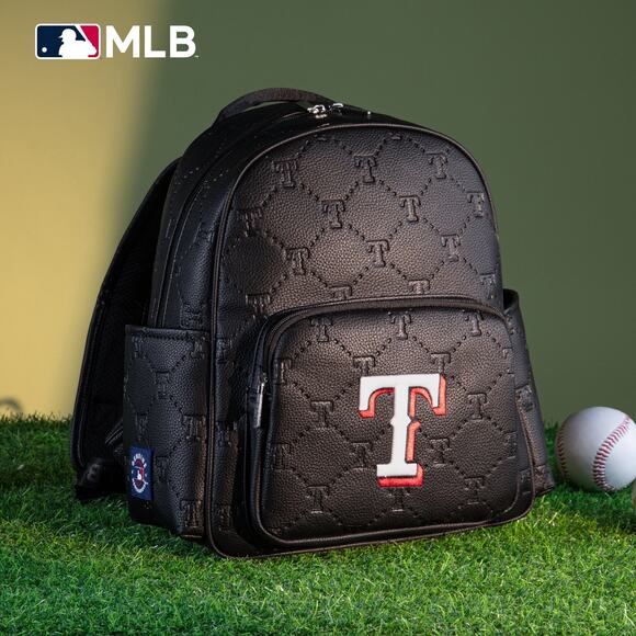 *NWT* MLB TX Rangers Black Backpack - Officially Licensed main image 3